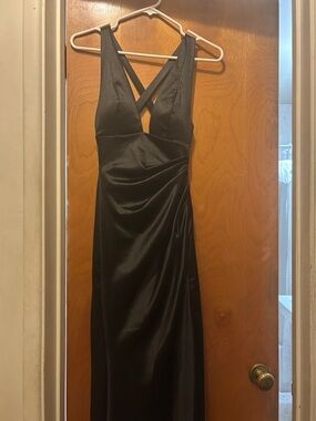 Windsor | Dresses | Sasha Formal High Slit Wrap Dress | Poshmark